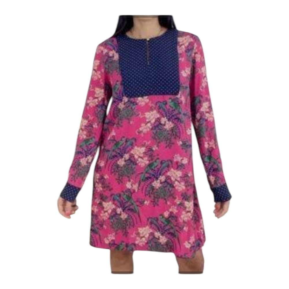 Anthropologie Meave Dress Bird And Florals Size 2